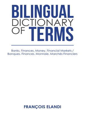 cover image of Bilingual Dictionary of Terms